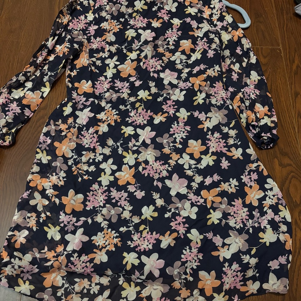 Floral  Dress - Multicolor